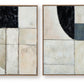 Bexlen - Tan / Taupe / Black - Wall Art Set (Set of 2) - Forward Furniture