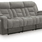 Mixed Motion - Power Reclining Sofa With Adjustable Headrest