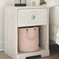 Paxberry - Whitewash - One Drawer Night Stand