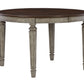 Lodenbay - Antique Gray - Oval Dining Room Extension Table