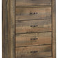 Trinell - Brown - Five Drawer Chest