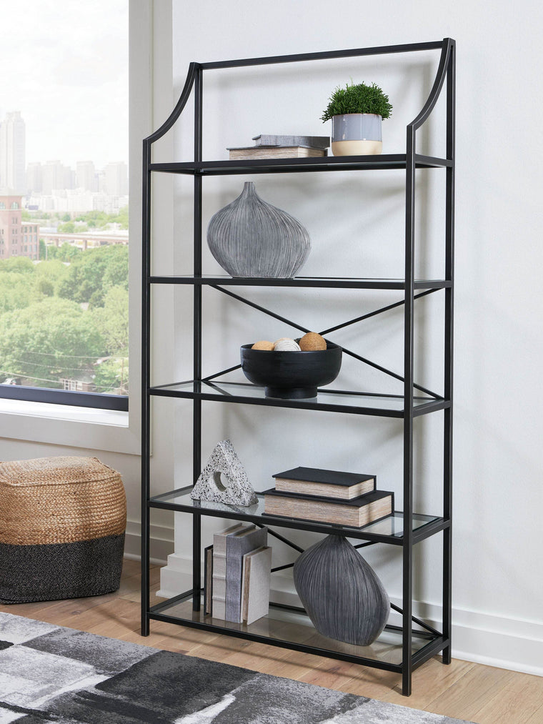 Dakerwell - Antique Black - Bookcase - Forward Furniture