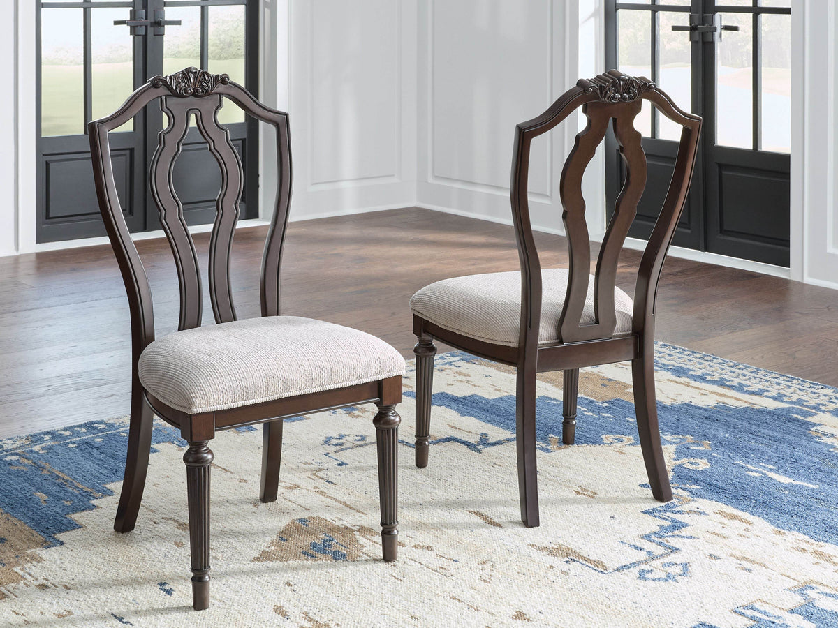 Lavinton - Tan / Brown - Dining Upholstered Side Chair (Set of 2) - Forward Furniture