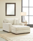 2 Pc. Chair And A Half, Ottoman