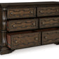 Maylee - Dark Brown - Dresser