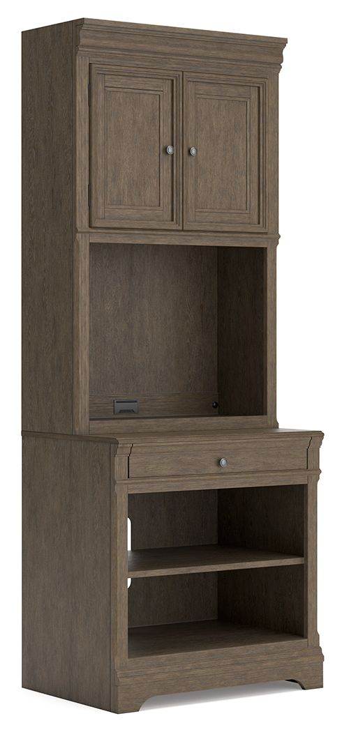 Janismore - Weathered Gray - Bookcase - Forward Furniture