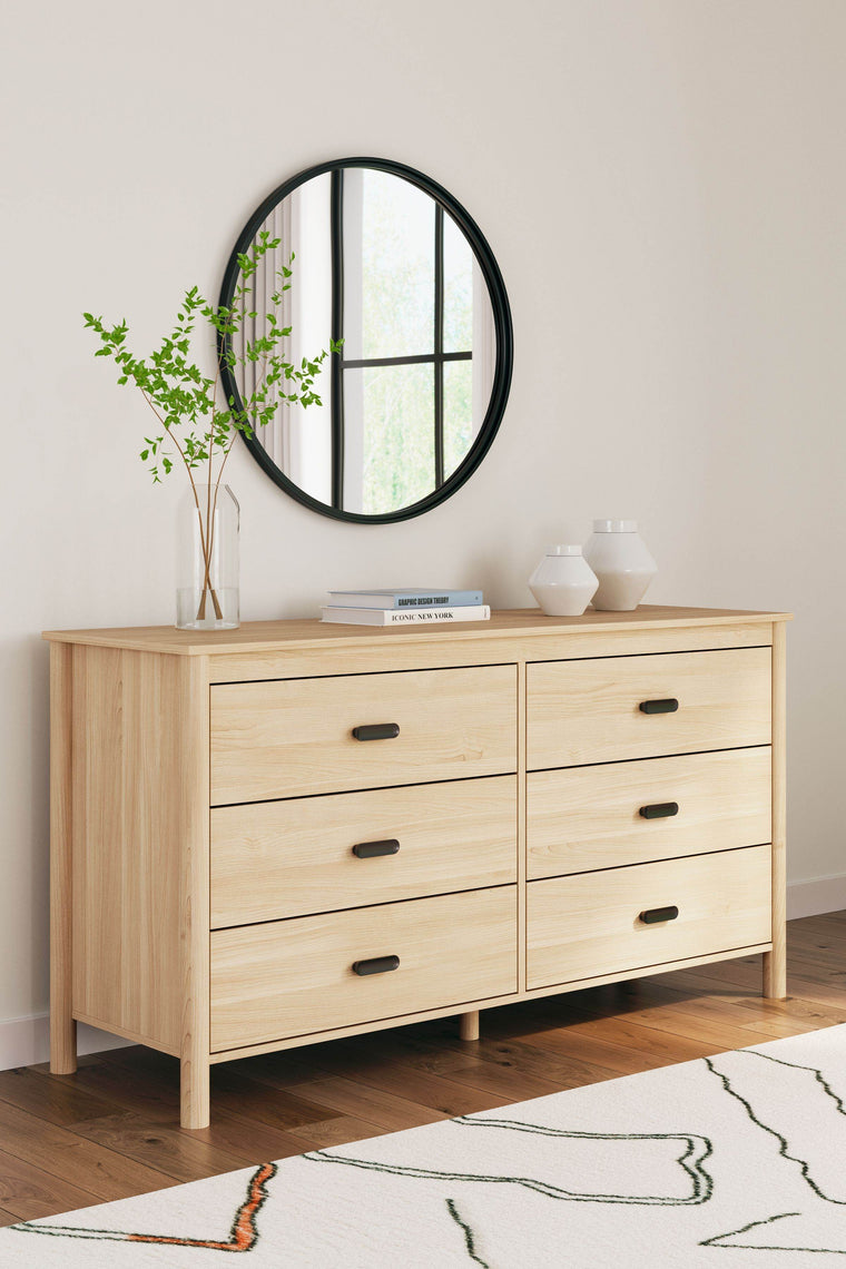 Cabinella - Tan - Six Drawer Dresser - Forward Furniture