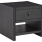 Foyland - Black - Square End Table