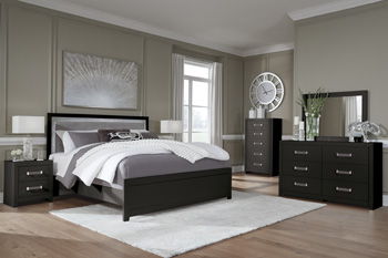 Maeling - Upholstered Panel Headboard
