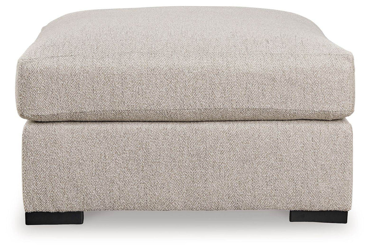 Ballyton - Sand - Oversized Accent Ottoman - Forward Furniture