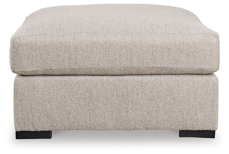 Ballyton - Sand - Oversized Accent Ottoman - Forward Furniture