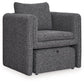 Vreni - Charcoal / Black - Accent Chair - Forward Furniture