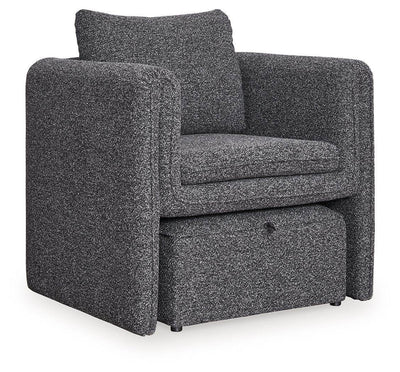 Vreni - Charcoal / Black - Accent Chair - Forward Furniture