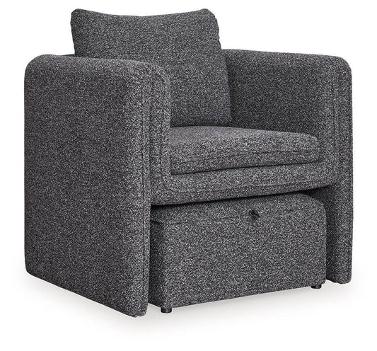 Vreni - Charcoal / Black - Accent Chair - Forward Furniture