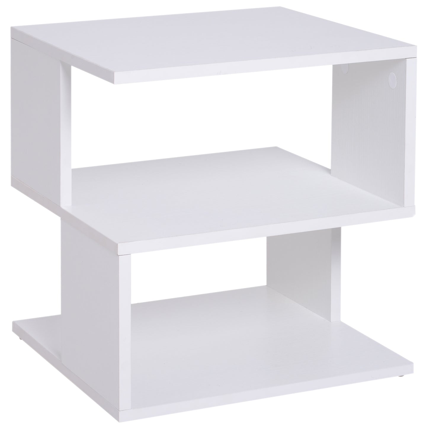 Light Nightstand - Slim Bedside Stand for Small Spaces