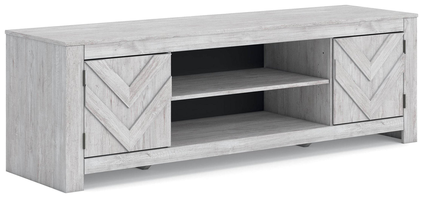 Cayboni - LG TV Stand With Fireplace Option - Forward Furniture