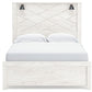 Gerridan - Panel Bed With Sconces