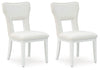 Chalanna - Dining Upholstered Side Chair (Set of 2) - White