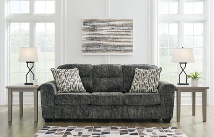 Lonoke - 2 Pc. - Sofa, Loveseat - Gunmetal