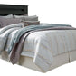 Brinxton - King/Cal King Panel Headboard - Charcoal