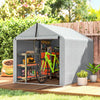 7' x 5' Waterproof Bike Tent with Roll-Up Zipper Door