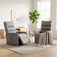 Lift Chair for Elderly, Power Chair Recliner with Remote Control, Side Pockets for Living Room, Dark Grey