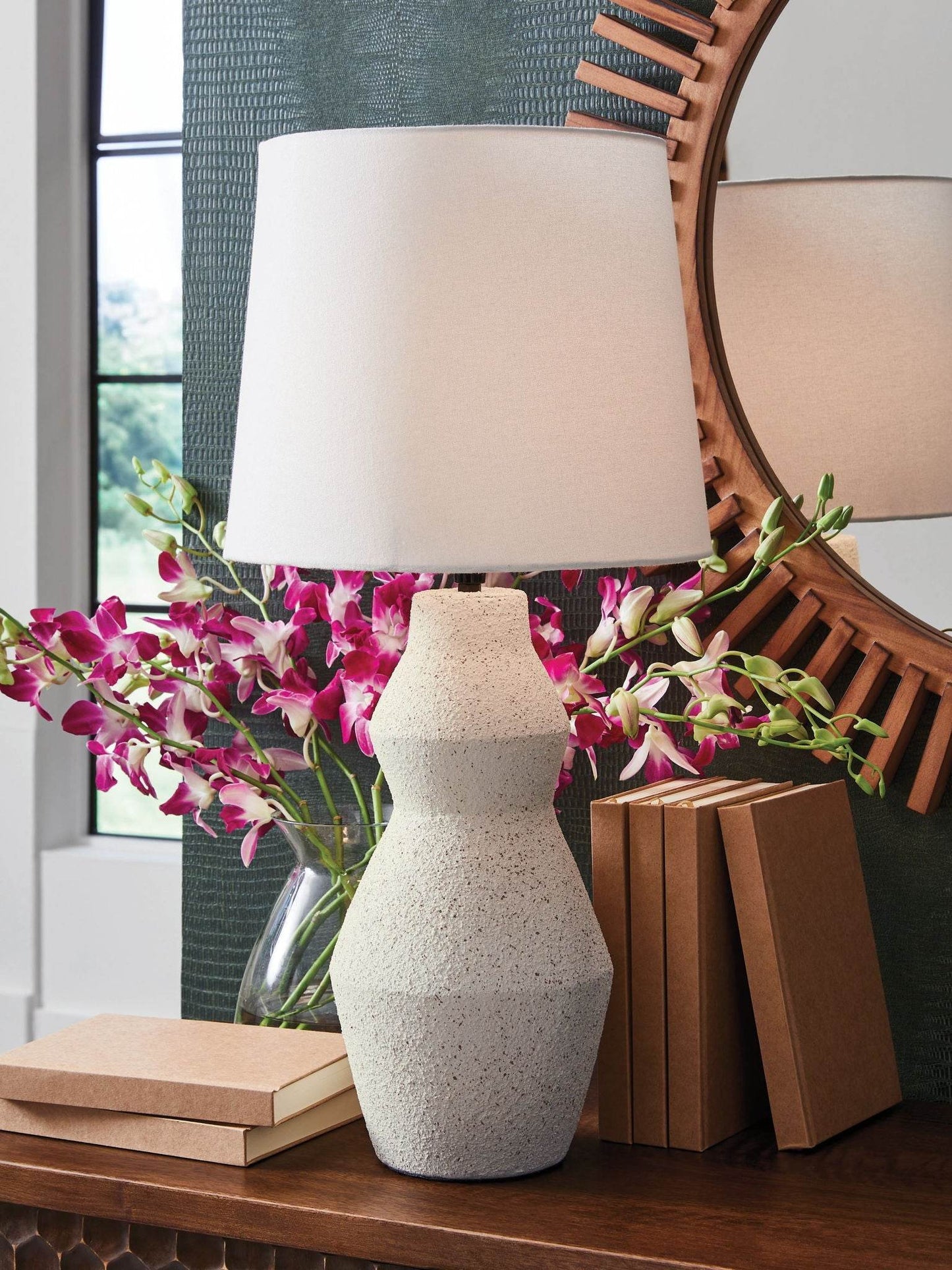 Dawthorne - Cream - Paper Table Lamp - Forward Furniture
