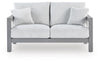 Hurley Park - Loveseat With Cushion - Gray