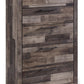 Derekson - Five Drawer Chest - Multi Gray