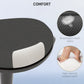 Standing Desk Stool, Ergonomic Wobble Chair, Adjustable Leaning Stool for Office Desks, with Rocking Motion, Black