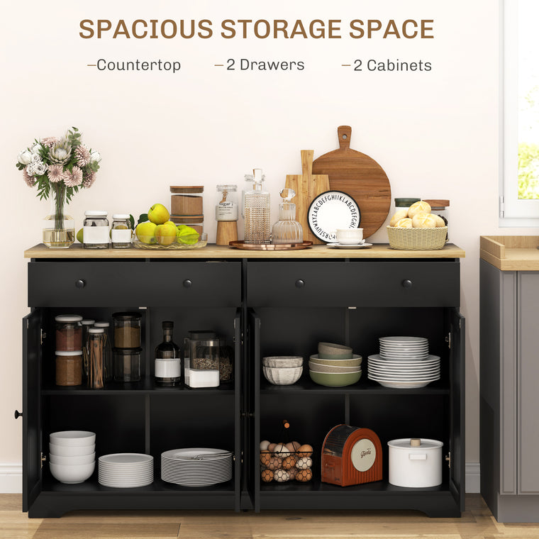 Sideboard Buffet Cabinet with Drawers