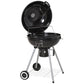 Portable Kettle Charcoal Grill for Outdoor Grilling Heat Control BBQ Barbecue