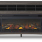 Montillan - Grayish Brown - 84" TV Stand With Electric Fireplace