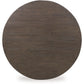 Neo - Round Cocktail Table - Rich Brown