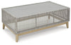 Seton Creek - Rectangular Cocktail Table - Gray
