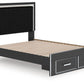 Zuraleus - Upholstered Panel Platform Storage Bed