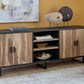 Bellwick - Natural / Brown - Accent Cabinet