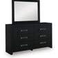 Maeling - Six Drawer Dresser
