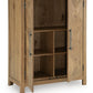Clayburns - Bar Cabinet - Light Brown