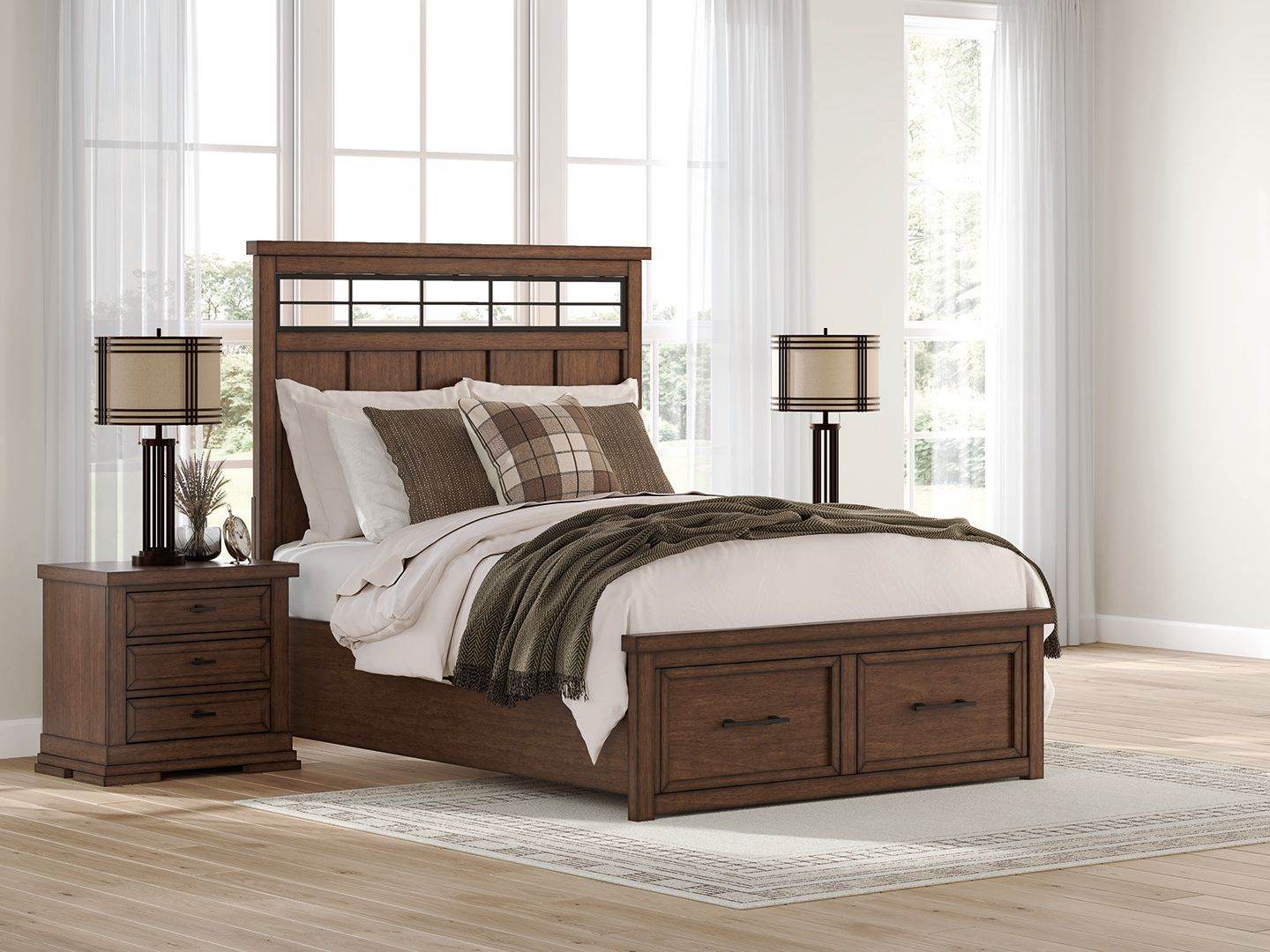 Taffenbrook - Panel Storage Bed - Forward Furniture