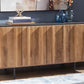 Quintavious - Brown / Charcoal - Accent Cabinet