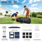 10 x 20 ft Pop Up Canopy Tent with Reflective Strips, UPF 50+ Easy up Instant Canopy with 6 Sandbags, Dark Blue