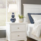 Fortman - White - Two Drawer Night Stand