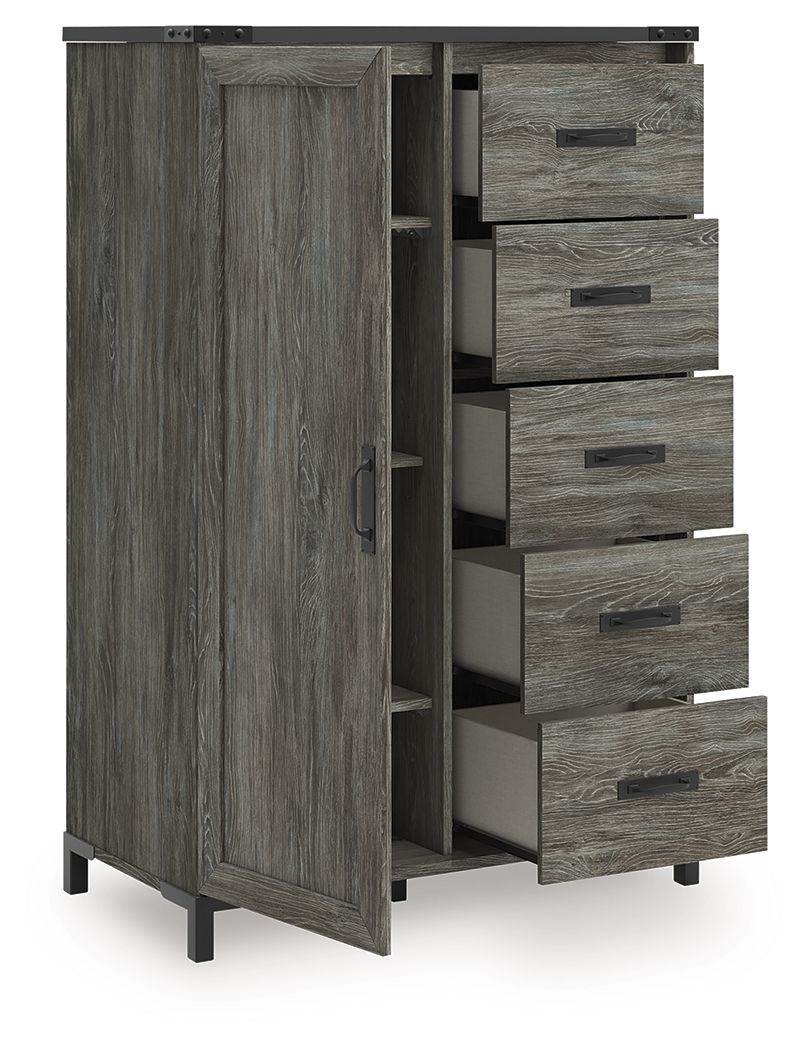 Frandern - Gray - Dressing Chest - Forward Furniture