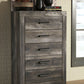 Wynnlow - Five Drawer Chest - Gray