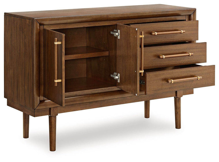 Lyncott - Brown - Dining Room Server - Forward Furniture