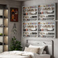 5-Tier Display Cabinet, Shot Glass Display Case, Glass Curio Cabinet with 2 Glass Doors and 4 Adjustable Shelves, Grey