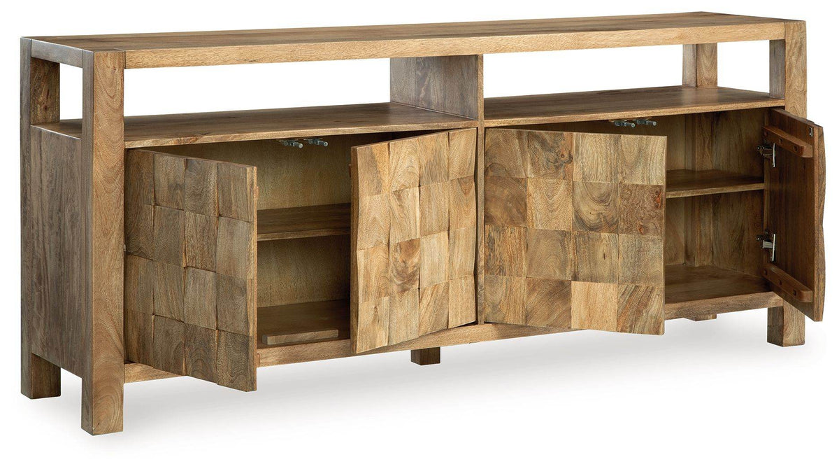 Hudwick - Natural Brown - Accent Cabinet - Forward Furniture