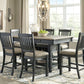 Tyler Creek - Counter Height Table Set