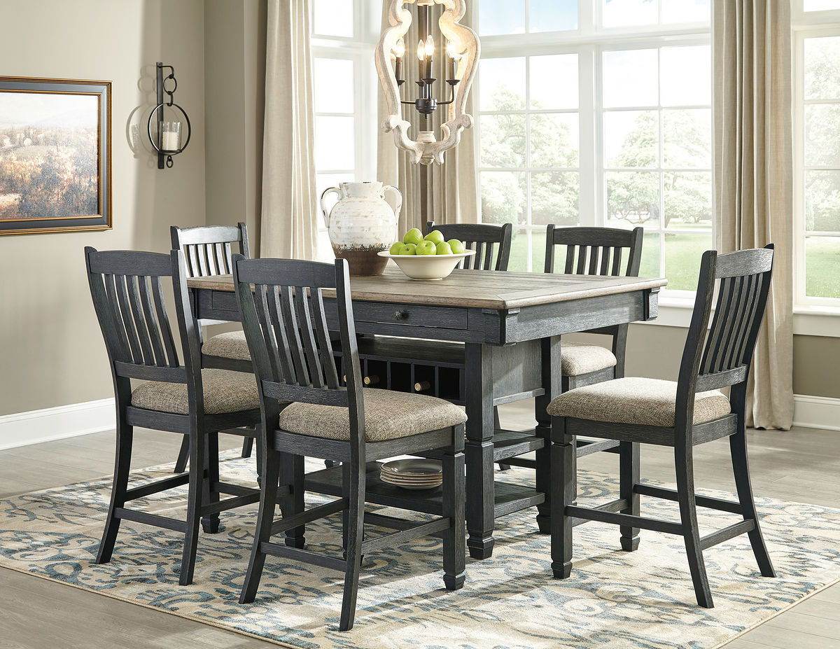 Tyler Creek - Counter Height Table Set - Forward Furniture